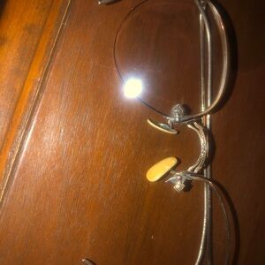 Antique eyeglass missing one lens
